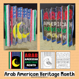 Arab American Heritage Month Activities Coloring Bulletin 