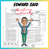 Arab American Heritage Month  Edward Said Reading Activity Pack
