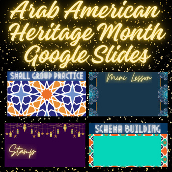 Preview of Arab American Heritage Month Google Slides Deck