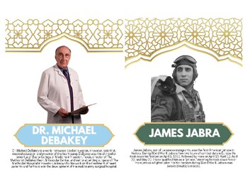 Preview of Arab American Heritage Month - Mini Posters