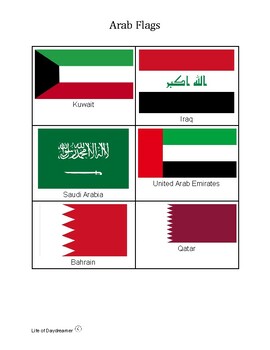 arab nations flags