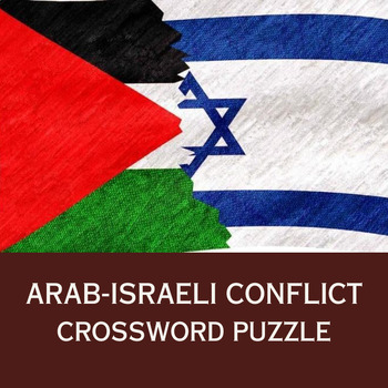 Arab Israeli Conflict Crossword Puzzle by Laura Arkeketa TPT