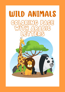 Preview of Arabic Alphabet Coloring Book for Kids