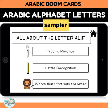 Preview of Arabic Alphabet Letter Alif FREEBIE