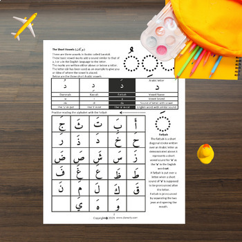 Preview of Arabic Alphabet Mastery Series - Part 5 and Part 6 Bundle.
