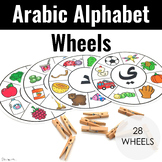 Arabic Alphabet Wheels | Choose the Beginning Arabic Sound