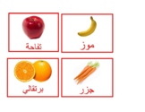 Arabic Food and Drink Cards, Set 1