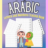 Arabic Letters & Numbers Tracing, Arabic Alphabet Workbook