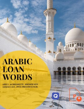 Preview of Arabic Loan Words In English. ESL. EFL. Vocabulary. Linguistics. Language. ELA.