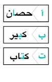 Arabic Medial Forms Puzzle Matching Activity