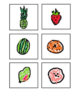 Preview of Arabic Montessori Nomenclature Cards: Fruit