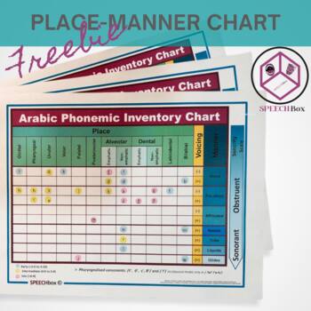 Preview of Arabic Phonemic Inventory Chart