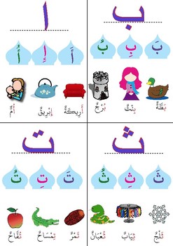 Arabic Vowels-Haraka Cards by Ummah Learns | Teachers Pay Teachers