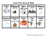 Arabic and English Winter Words With Pictures!