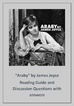 Preview of Araby/ by James Joyce / A Reading and Study Guide with Questions and Answers