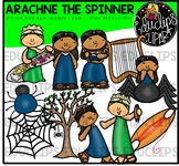 Arachne The Spinner  - Greek Myth Clip Art Set {Educlips Clipart}