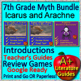 Icarus and Arachne Greek Myth Bundle - A Collection for 7t