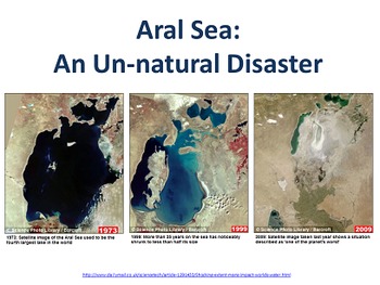 Preview of Aral Sea - An Un-Natural Disaster