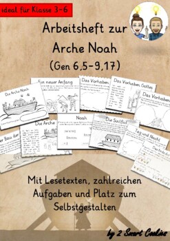 Preview of Arbeitsheft Die Arche Noah I  Gott Bibel (Story of Noah's ark) Deutsch German