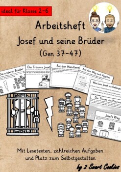 Preview of Arbeitsheft Josef und seine Brüder Bibel Deutsch Religion Bible Story German