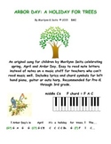 Arbor Day - A song for children about trees, birds & sprin
