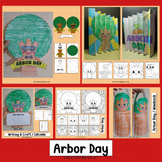 Arbor Day Craft Activities Tree Pop Art Coloring Writing A