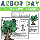 Arbor Day Reading Comprehension Passages | Arbor Day Activities