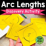 Arc Length Introduction and Discovery Lesson