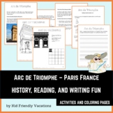 Arc de Triomphe - Paris France - History, Fun Facts, Color