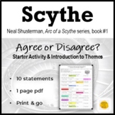 Arc of a Scythe #1 (Neal Shusterman) Agree or Disagree? In