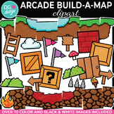 Arcade Build A Map Clipart | Create Your Own Video Game Cl