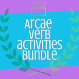 Arcae Bundle: Sort Latin Verbs (All Tenses, Voices, and Co