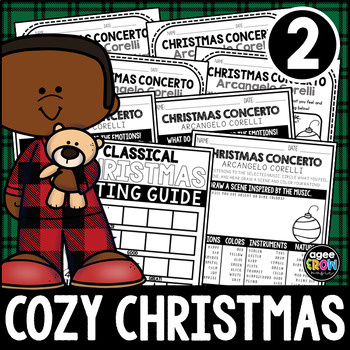 Preview of Arcangelo Corelli Cozy Christmas Classical Music Listening Activities