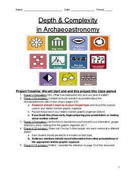 Preview of Distance Learning: Archaeoastronomy & Student Choice (No Starting Resources)