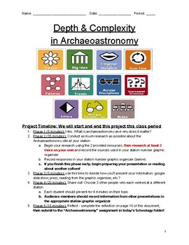 Preview of Distance Learning: Archaeoastronomy & Student Choice (WITH Starting Resources)!
