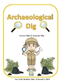 Archaeological Dig  -Sensory Table & Dramatic Play