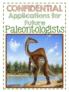 Preview of Paleontologist Application-Class Book