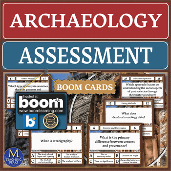 Preview of Archaeology: Assessment Boom Cards