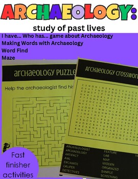 Preview of Archaeology Games for Fast Finishers