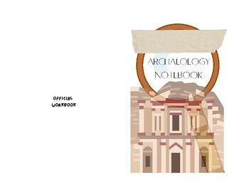 Preview of Archaeology Notebook