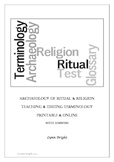 Archaeology Religion & Ritual Terminology Teaching & Testi