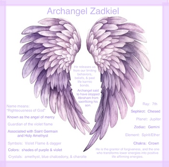 Preview of Archangel Zadkiel