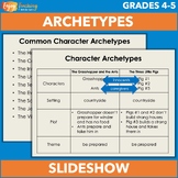 Archetypes Mini Lesson - Compare and Contrast Literature f