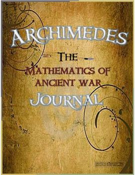 Preview of Archimedes Math of Ancient War Journal - fraction, scale, percents