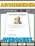 Archimedes - Webquest with Key (Google Doc Included)