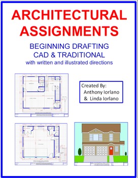 Preview of Architectural Assignments, Drafting & CAD:Distance Learning