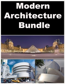 Preview of Architecture  Bundle- Modern Focus- Gehry, Wright, & Pei- 3 Powerpoints