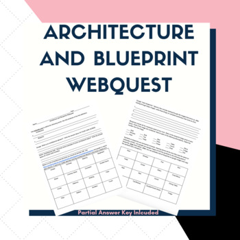 Preview of Architecture and Blueprint Webquest