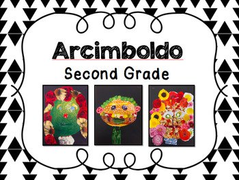 Preview of Second Grade-Arcimboldo Collage