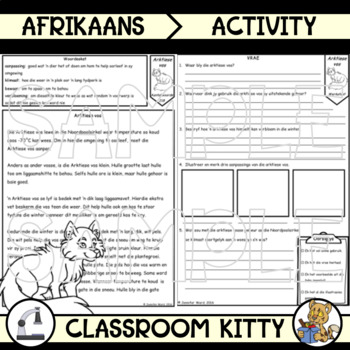 afrikaans worksheets teaching resources teachers pay teachers